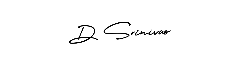 D Srinivas stylish signature style. Best Handwritten Sign (AmerikaSignatureDemo-Regular) for my name. Handwritten Signature Collection Ideas for my name D Srinivas. D Srinivas signature style 3 images and pictures png