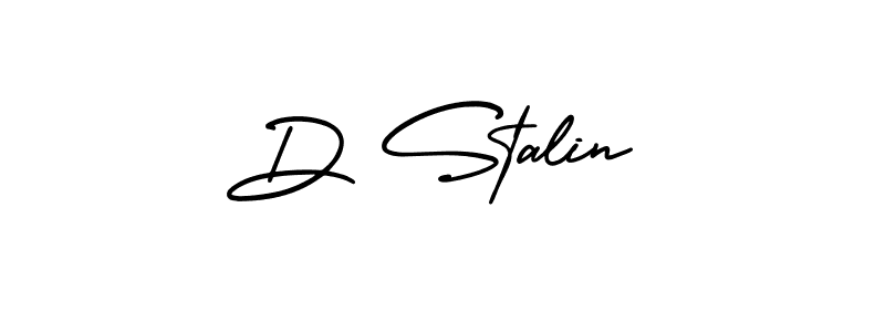 AmerikaSignatureDemo-Regular is a professional signature style that is perfect for those who want to add a touch of class to their signature. It is also a great choice for those who want to make their signature more unique. Get D Stalin name to fancy signature for free. D Stalin signature style 3 images and pictures png