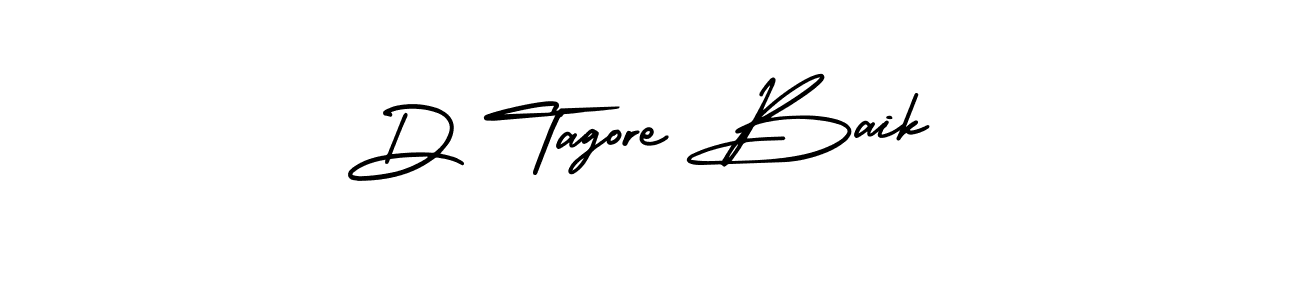 if you are searching for the best signature style for your name D Tagore Baik. so please give up your signature search. here we have designed multiple signature styles  using AmerikaSignatureDemo-Regular. D Tagore Baik signature style 3 images and pictures png