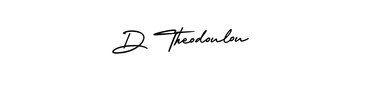 Also You can easily find your signature by using the search form. We will create D Theodoulou name handwritten signature images for you free of cost using AmerikaSignatureDemo-Regular sign style. D Theodoulou signature style 3 images and pictures png
