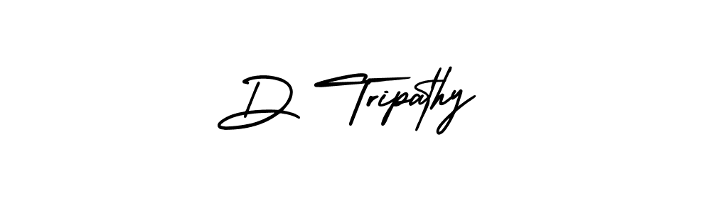 Design your own signature with our free online signature maker. With this signature software, you can create a handwritten (AmerikaSignatureDemo-Regular) signature for name D Tripathy. D Tripathy signature style 3 images and pictures png