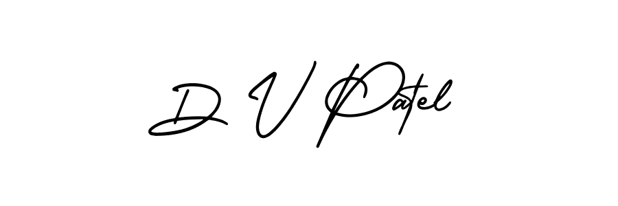 Also we have D V Patel name is the best signature style. Create professional handwritten signature collection using AmerikaSignatureDemo-Regular autograph style. D V Patel signature style 3 images and pictures png