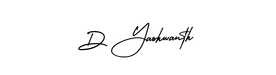 Also we have D Yashwanth name is the best signature style. Create professional handwritten signature collection using AmerikaSignatureDemo-Regular autograph style. D Yashwanth signature style 3 images and pictures png