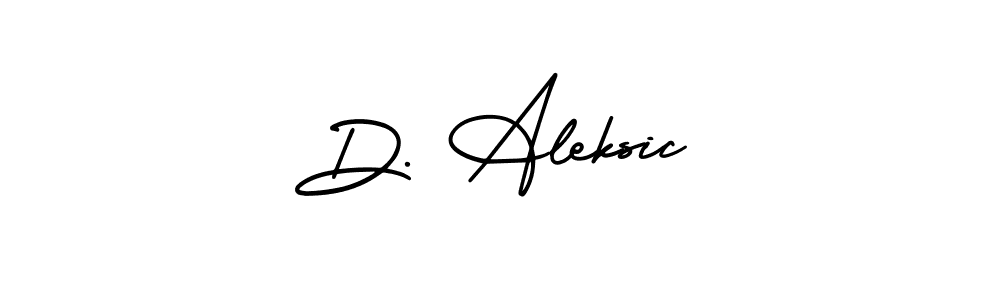 You can use this online signature creator to create a handwritten signature for the name D. Aleksic. This is the best online autograph maker. D. Aleksic signature style 3 images and pictures png