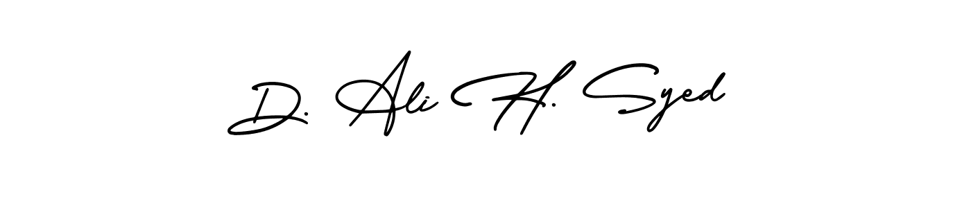 See photos of D. Ali H. Syed official signature by Spectra . Check more albums & portfolios. Read reviews & check more about AmerikaSignatureDemo-Regular font. D. Ali H. Syed signature style 3 images and pictures png