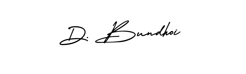 Best and Professional Signature Style for D. Bundhoi. AmerikaSignatureDemo-Regular Best Signature Style Collection. D. Bundhoi signature style 3 images and pictures png