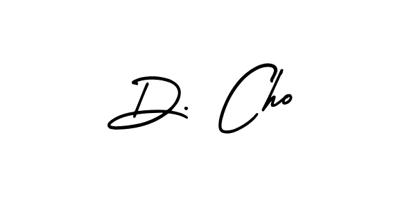 AmerikaSignatureDemo-Regular is a professional signature style that is perfect for those who want to add a touch of class to their signature. It is also a great choice for those who want to make their signature more unique. Get D. Cho name to fancy signature for free. D. Cho signature style 3 images and pictures png