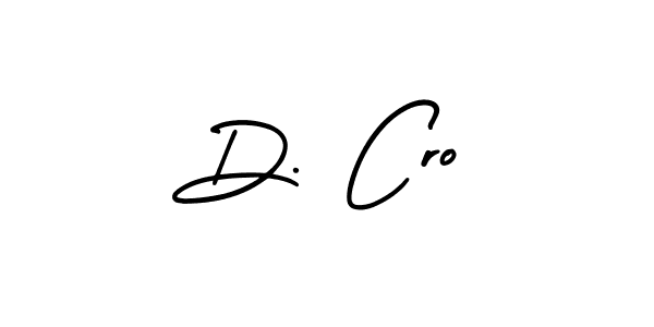 This is the best signature style for the D. Cro name. Also you like these signature font (AmerikaSignatureDemo-Regular). Mix name signature. D. Cro signature style 3 images and pictures png