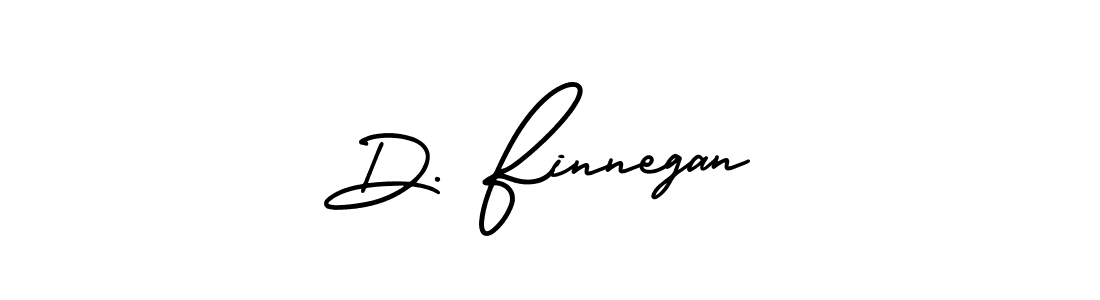 How to make D. Finnegan name signature. Use AmerikaSignatureDemo-Regular style for creating short signs online. This is the latest handwritten sign. D. Finnegan signature style 3 images and pictures png