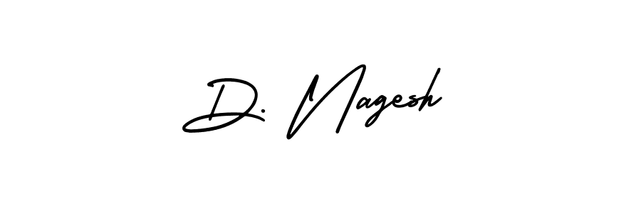 This is the best signature style for the D. Nagesh name. Also you like these signature font (AmerikaSignatureDemo-Regular). Mix name signature. D. Nagesh signature style 3 images and pictures png