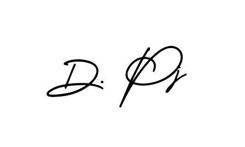 Use a signature maker to create a handwritten signature online. With this signature software, you can design (AmerikaSignatureDemo-Regular) your own signature for name D. Pj. D. Pj signature style 3 images and pictures png