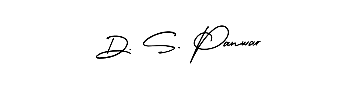 How to Draw D. S. Panwar signature style? AmerikaSignatureDemo-Regular is a latest design signature styles for name D. S. Panwar. D. S. Panwar signature style 3 images and pictures png