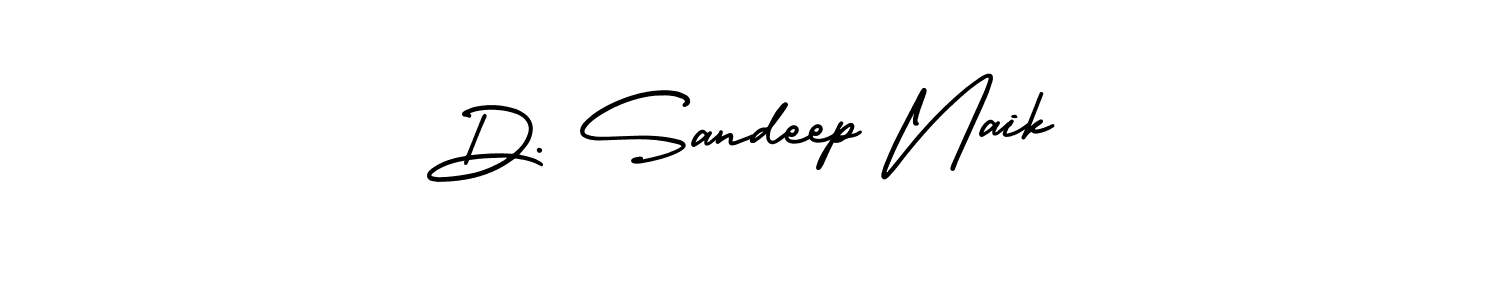 Use a signature maker to create a handwritten signature online. With this signature software, you can design (AmerikaSignatureDemo-Regular) your own signature for name D. Sandeep Naik. D. Sandeep Naik signature style 3 images and pictures png