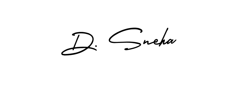 AmerikaSignatureDemo-Regular is a professional signature style that is perfect for those who want to add a touch of class to their signature. It is also a great choice for those who want to make their signature more unique. Get D. Sneha name to fancy signature for free. D. Sneha signature style 3 images and pictures png