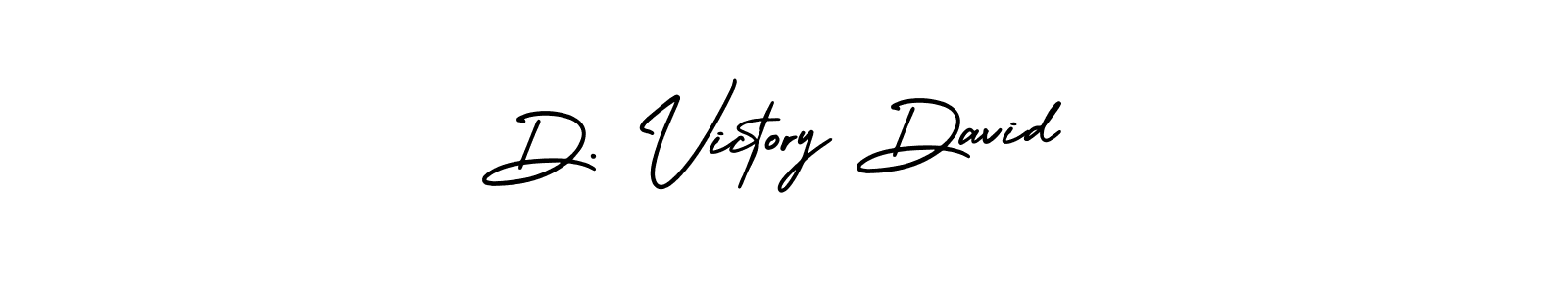 Check out images of Autograph of D. Victory David name. Actor D. Victory David Signature Style. AmerikaSignatureDemo-Regular is a professional sign style online. D. Victory David signature style 3 images and pictures png
