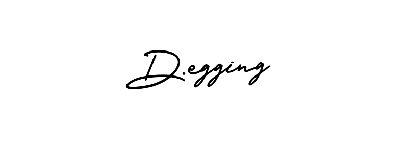Make a beautiful signature design for name D.egging. With this signature (AmerikaSignatureDemo-Regular) style, you can create a handwritten signature for free. D.egging signature style 3 images and pictures png