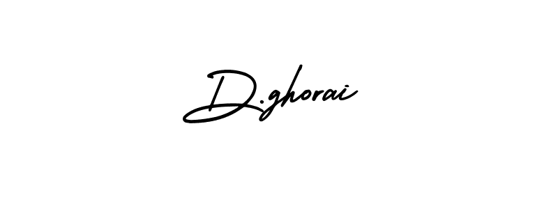 D.ghorai stylish signature style. Best Handwritten Sign (AmerikaSignatureDemo-Regular) for my name. Handwritten Signature Collection Ideas for my name D.ghorai. D.ghorai signature style 3 images and pictures png