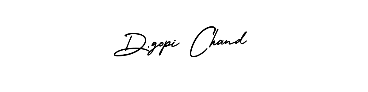 The best way (AmerikaSignatureDemo-Regular) to make a short signature is to pick only two or three words in your name. The name D.gopi Chand include a total of six letters. For converting this name. D.gopi Chand signature style 3 images and pictures png