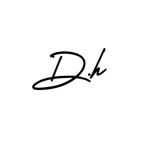 Make a beautiful signature design for name D.h. Use this online signature maker to create a handwritten signature for free. D.h signature style 3 images and pictures png