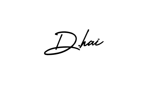 How to Draw D.hai signature style? AmerikaSignatureDemo-Regular is a latest design signature styles for name D.hai. D.hai signature style 3 images and pictures png