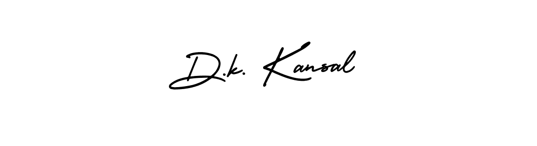 Also You can easily find your signature by using the search form. We will create D.k. Kansal name handwritten signature images for you free of cost using AmerikaSignatureDemo-Regular sign style. D.k. Kansal signature style 3 images and pictures png