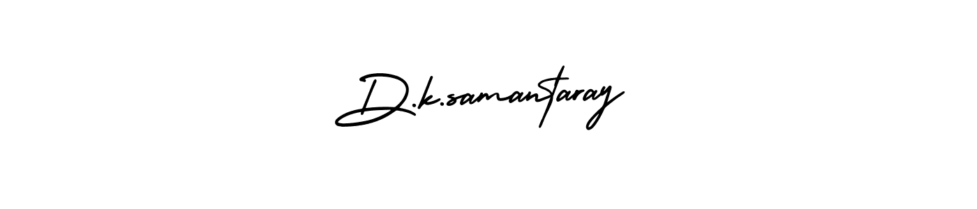 Create a beautiful signature design for name D.k.samantaray. With this signature (AmerikaSignatureDemo-Regular) fonts, you can make a handwritten signature for free. D.k.samantaray signature style 3 images and pictures png