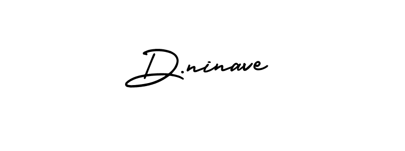 Also we have D.ninave name is the best signature style. Create professional handwritten signature collection using AmerikaSignatureDemo-Regular autograph style. D.ninave signature style 3 images and pictures png