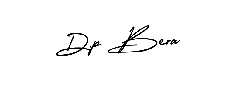 D.p Bera stylish signature style. Best Handwritten Sign (AmerikaSignatureDemo-Regular) for my name. Handwritten Signature Collection Ideas for my name D.p Bera. D.p Bera signature style 3 images and pictures png