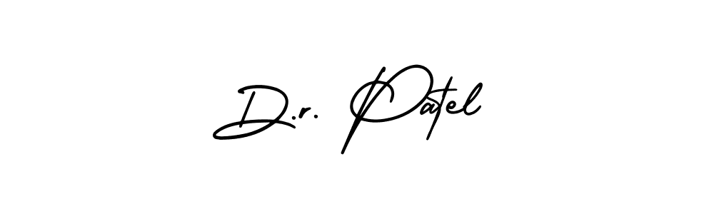 Check out images of Autograph of D.r. Patel name. Actor D.r. Patel Signature Style. AmerikaSignatureDemo-Regular is a professional sign style online. D.r. Patel signature style 3 images and pictures png