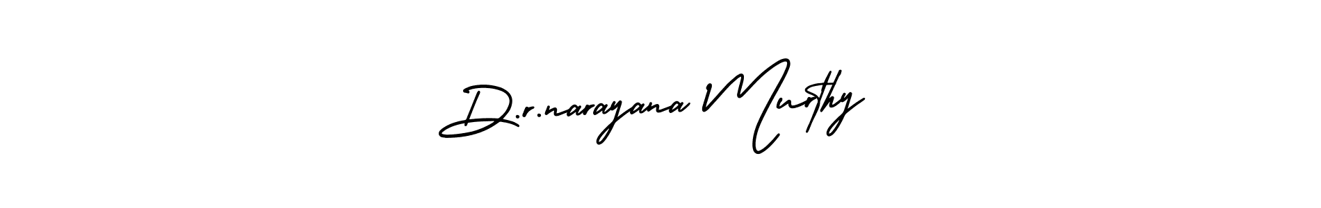 Create a beautiful signature design for name D.r.narayana Murthy. With this signature (AmerikaSignatureDemo-Regular) fonts, you can make a handwritten signature for free. D.r.narayana Murthy signature style 3 images and pictures png