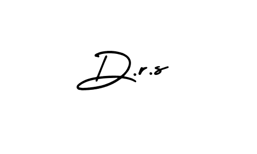 Use a signature maker to create a handwritten signature online. With this signature software, you can design (AmerikaSignatureDemo-Regular) your own signature for name D.r.s. D.r.s signature style 3 images and pictures png