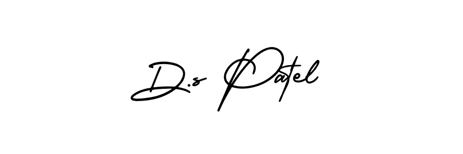 It looks lik you need a new signature style for name D.s Patel. Design unique handwritten (AmerikaSignatureDemo-Regular) signature with our free signature maker in just a few clicks. D.s Patel signature style 3 images and pictures png