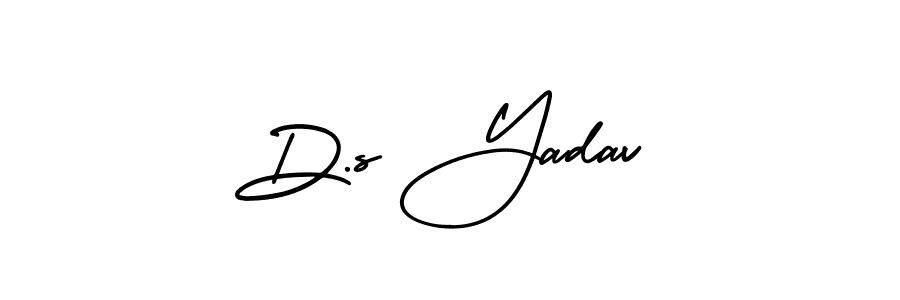 Make a short D.s Yadav signature style. Manage your documents anywhere anytime using AmerikaSignatureDemo-Regular. Create and add eSignatures, submit forms, share and send files easily. D.s Yadav signature style 3 images and pictures png