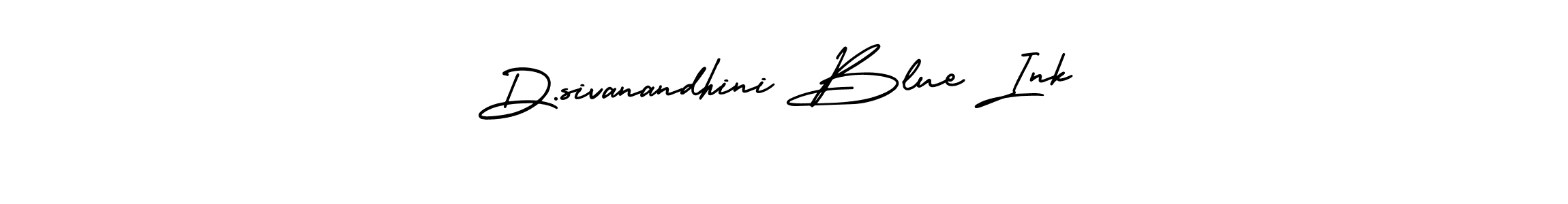 Make a short D.sivanandhini Blue Ink signature style. Manage your documents anywhere anytime using AmerikaSignatureDemo-Regular. Create and add eSignatures, submit forms, share and send files easily. D.sivanandhini Blue Ink signature style 3 images and pictures png