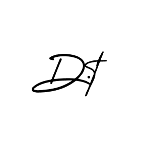 Use a signature maker to create a handwritten signature online. With this signature software, you can design (AmerikaSignatureDemo-Regular) your own signature for name D.t. D.t signature style 3 images and pictures png