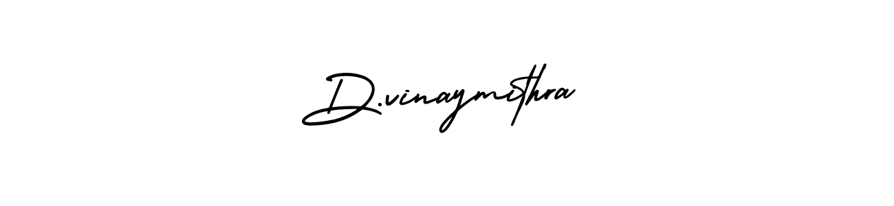 Use a signature maker to create a handwritten signature online. With this signature software, you can design (AmerikaSignatureDemo-Regular) your own signature for name D.vinaymithra. D.vinaymithra signature style 3 images and pictures png