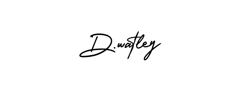 It looks lik you need a new signature style for name D.watley. Design unique handwritten (AmerikaSignatureDemo-Regular) signature with our free signature maker in just a few clicks. D.watley signature style 3 images and pictures png