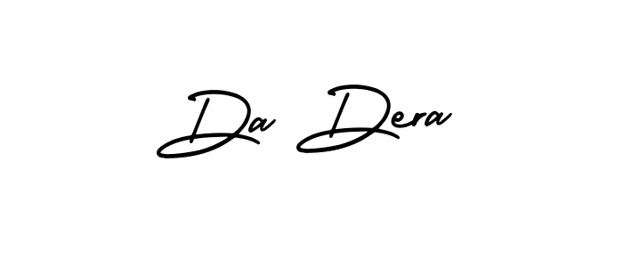 This is the best signature style for the Da Dera name. Also you like these signature font (AmerikaSignatureDemo-Regular). Mix name signature. Da Dera signature style 3 images and pictures png