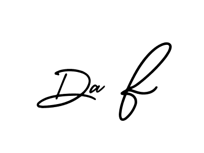 You can use this online signature creator to create a handwritten signature for the name Da F. This is the best online autograph maker. Da F signature style 3 images and pictures png
