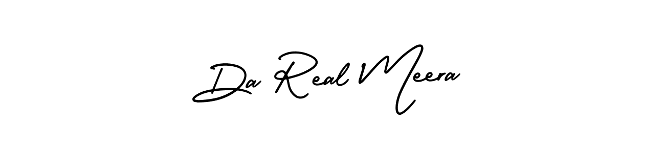 How to Draw Da Real Meera signature style? AmerikaSignatureDemo-Regular is a latest design signature styles for name Da Real Meera. Da Real Meera signature style 3 images and pictures png