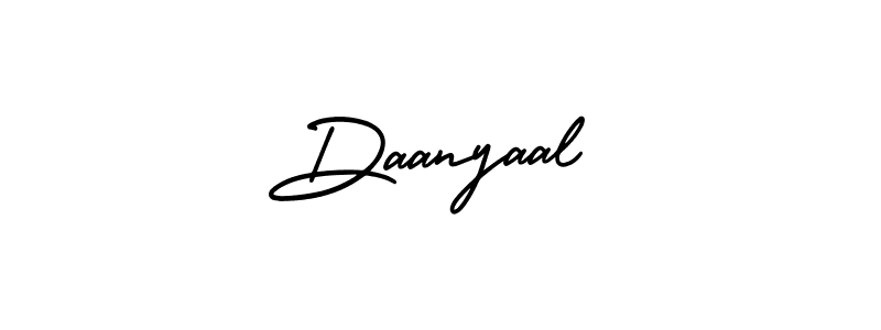 Design your own signature with our free online signature maker. With this signature software, you can create a handwritten (AmerikaSignatureDemo-Regular) signature for name Daanyaal. Daanyaal signature style 3 images and pictures png