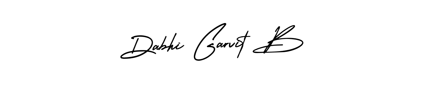Similarly AmerikaSignatureDemo-Regular is the best handwritten signature design. Signature creator online .You can use it as an online autograph creator for name Dabhi Garvit B. Dabhi Garvit B signature style 3 images and pictures png