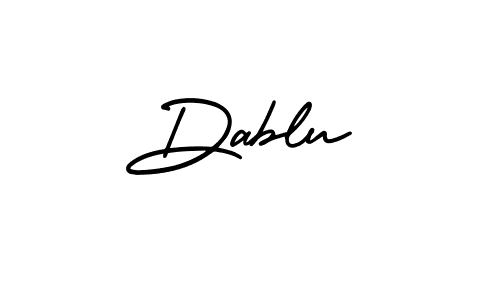 Make a beautiful signature design for name Dablu. Use this online signature maker to create a handwritten signature for free. Dablu signature style 3 images and pictures png