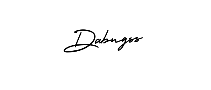 AmerikaSignatureDemo-Regular is a professional signature style that is perfect for those who want to add a touch of class to their signature. It is also a great choice for those who want to make their signature more unique. Get Dabngss name to fancy signature for free. Dabngss signature style 3 images and pictures png