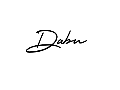 You should practise on your own different ways (AmerikaSignatureDemo-Regular) to write your name (Dabu) in signature. don't let someone else do it for you. Dabu signature style 3 images and pictures png