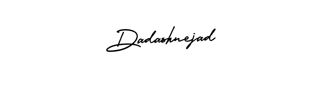 AmerikaSignatureDemo-Regular is a professional signature style that is perfect for those who want to add a touch of class to their signature. It is also a great choice for those who want to make their signature more unique. Get Dadashnejad name to fancy signature for free. Dadashnejad signature style 3 images and pictures png