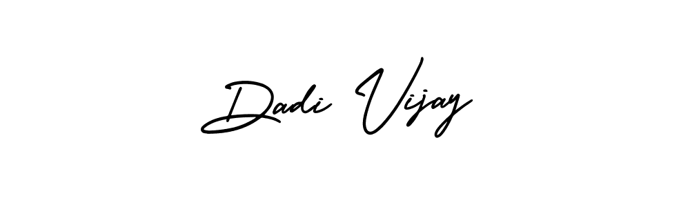 This is the best signature style for the Dadi Vijay name. Also you like these signature font (AmerikaSignatureDemo-Regular). Mix name signature. Dadi Vijay signature style 3 images and pictures png