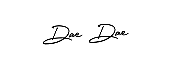 You should practise on your own different ways (AmerikaSignatureDemo-Regular) to write your name (Dae Dae) in signature. don't let someone else do it for you. Dae Dae signature style 3 images and pictures png