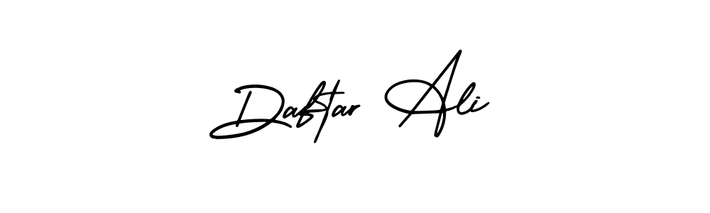AmerikaSignatureDemo-Regular is a professional signature style that is perfect for those who want to add a touch of class to their signature. It is also a great choice for those who want to make their signature more unique. Get Daftar Ali name to fancy signature for free. Daftar Ali signature style 3 images and pictures png