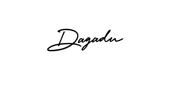 How to Draw Dagadu signature style? AmerikaSignatureDemo-Regular is a latest design signature styles for name Dagadu. Dagadu signature style 3 images and pictures png